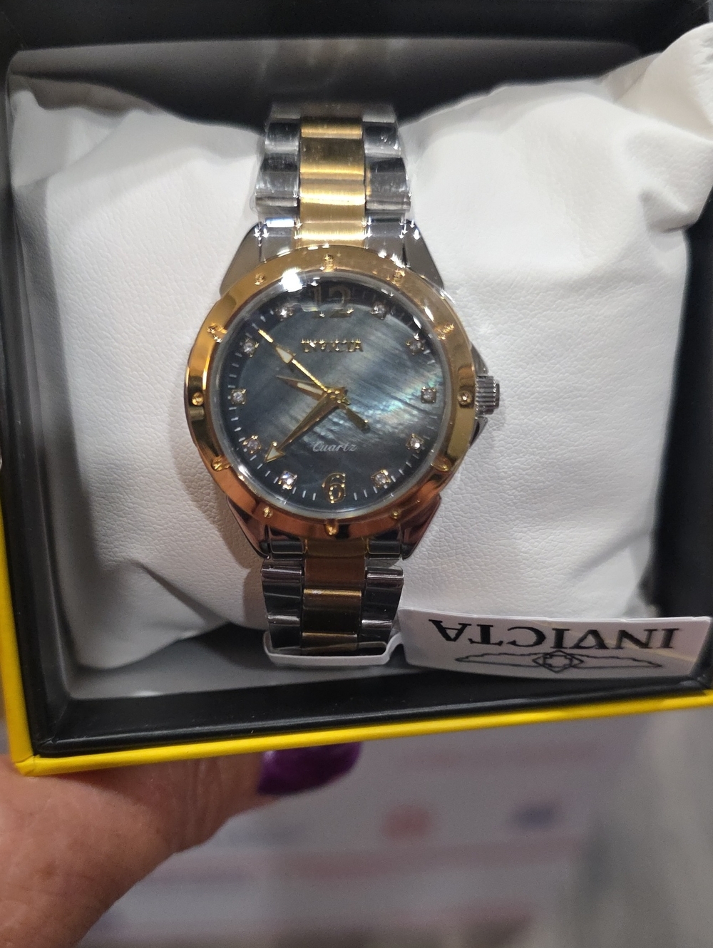 659.  Invicta Celestial Women's Watch - 29mm, Gold, Steel (69347) - Picture 6 of 7